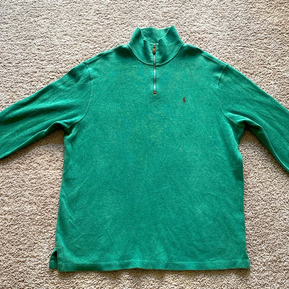 XL Ralph Lauren Sweater w/ zip up collar